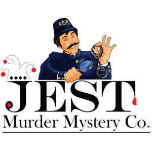Jest Murder Mystery Co. Logo with Transparent Background