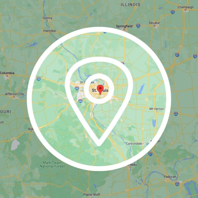St. Louis Service Area Map