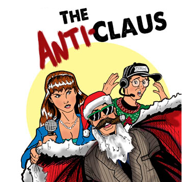 Artwork for Jest Murder Mystery Co. show "The Anti-Claus"