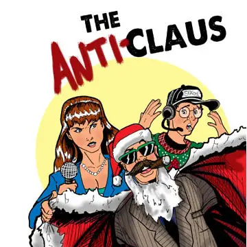 Artwork for Jest Murder Mystery Co. show "The Anti-Claus"